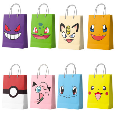 Pokemon Pikachu Party Bags for Pikachu Party Supplies