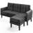 Convertible Sectional Sofa Couch, 3 Seat Couch Sectional L-Shaped Sofa-97872724