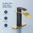 Single-Hole Single-handle Bathroom Faucet with Drain Assembly-94236192