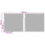 Vidaxl Balcony Screen With Eyelets-126787584-126787581