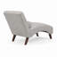Méridienne rembourrée de style Mid-Century courbé avec chambre à coucher ou coin lecture inclus-129523094