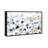 Floral and Botanical Fields of Blue Florals - Reproduction d'art graphique sur toile-50963492-50963500