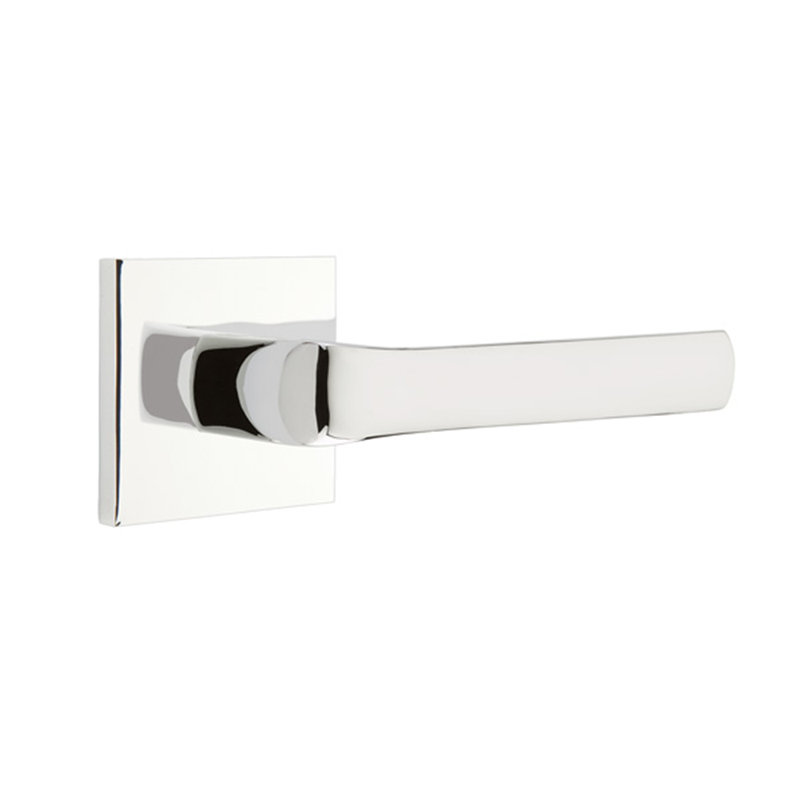 Poignée de porte avec rosette Spencer Passage (Hall & Closet), Droite, Chrome brillant