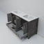Ensemble de meuble-lavabo double L 60 po x P 22 po Jacques-66637652-91877394