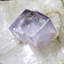 Fluorite sur quartz terminé