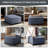 Della Button Tufted Square Storage Ottoman-1198599702