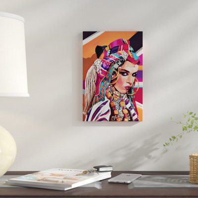 « maroc », impression sur toile