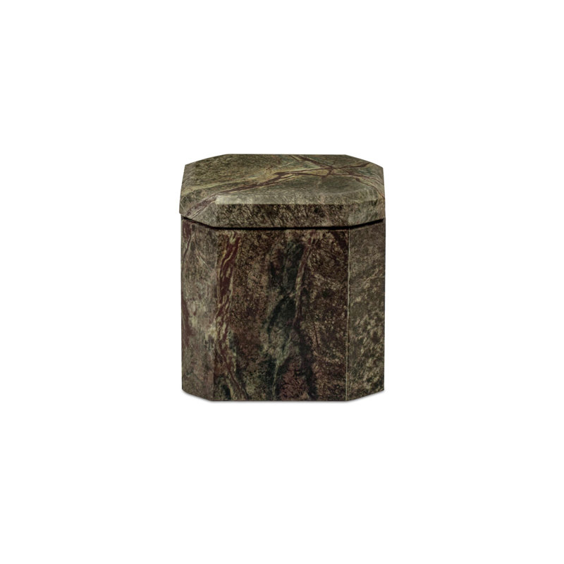 Forli Marble Box Rainforest Green, Green