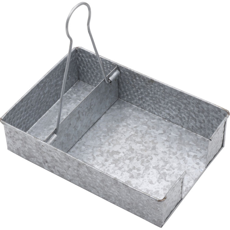 Towle Galvanized Hammered Divided Napkin Tray | Meijer