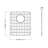 Dex™ Series 15" x 13" Sink Grid