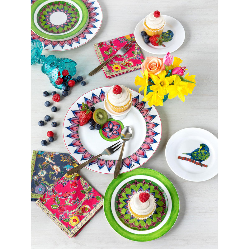 Calypso Porcelain Salad/Dessert Plate