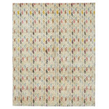 Multicolored Alchemy Modern Wool Silk Blend Rug - 7'10" x 10'