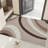 Beige Curve Minimal carpet-easy to clean, machine-washable, soft and comfortable; suitable for door mats, kitchens, living rooms, bedrooms, corridors, and laundry areas. Easy to clean, durable carpet for home decoration.-309475839