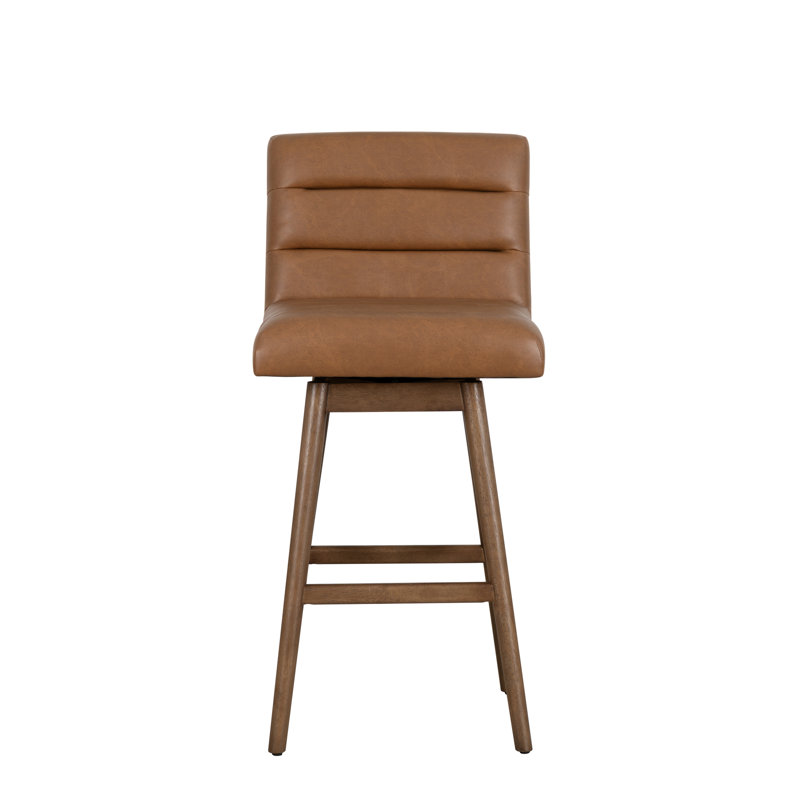 Tabouret de bar ou de bar Kaylnn, Noir, Tabouret de comptoir (siège d'une hauteur de 26 p