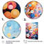 «Rose and Blue Botanical Abstracts Wonderland III», art mural botanique-721330585-721330598