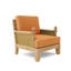 Fauteuil luxueux à assise profonde