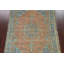 Tapis motif floral persan Mashad noué à la main 6 x 9