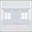 Lit de maison en bois avec lit gigogne, maisonnette pour enfants durable et peu encombrante-932320406