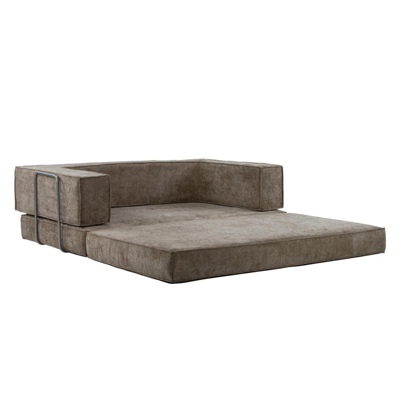 Hugspacee Velvet Loveseat, Champagne