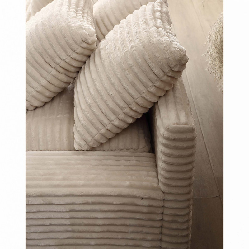 Twins Sofa Couch, Beige