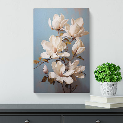 Magnolia Flower Romanticism Art No.2 - No Frame Print