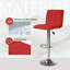 Ensemble de 2 tabourets de bar, tabourets de bar pour îlot de cuisine, tabourets de bar carrés avec dossier, tabouret de pieds, café-934415331