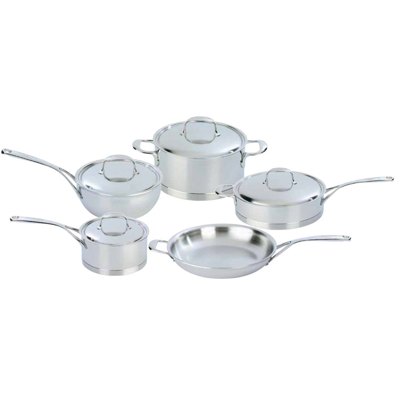 Demeyere Atlantis 9-piece Stainless Steel Cookware Set