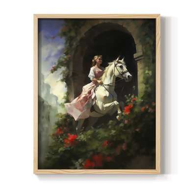 Reproduction encadrée WOMEN Series CDXCVII - bois massif