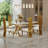 Brushed Gold Dining Chairs Set Of 6