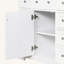 Meuble-lavabo 36 po sans lavabo, base d'armoire seulement, une armoire et six tiroirs-102308863