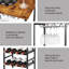 Wine Bottle Rack Brown