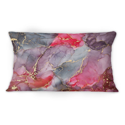 Abstract Throw Pillow