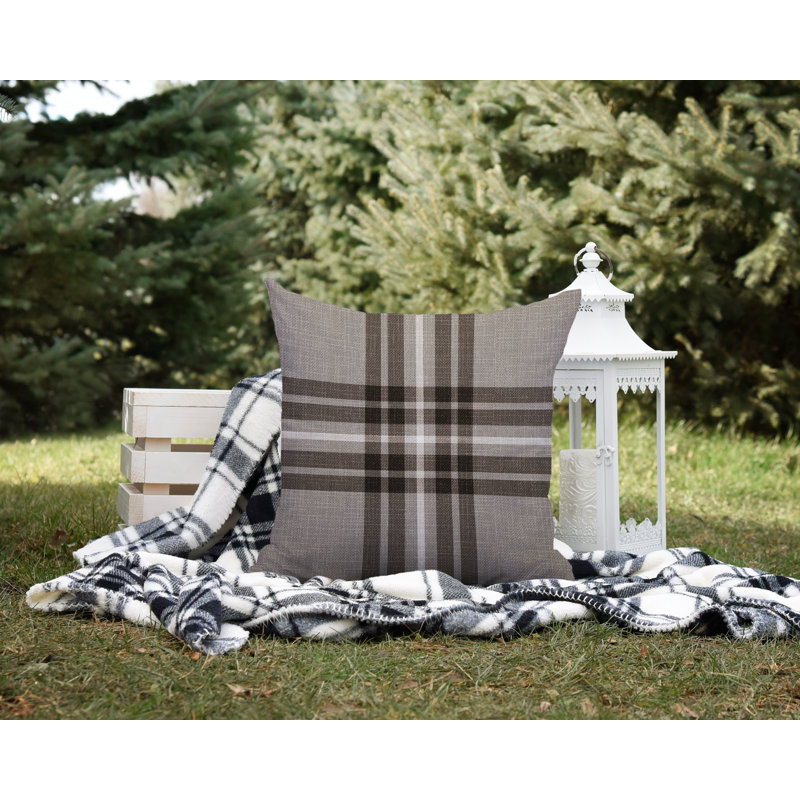 Coussin intérieur / extérieur Brady, L 15 po x H 15 po, Ombre
