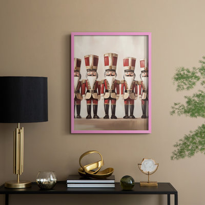 Christmas Holiday Art -Series 2-CCXCII Framed Print - Solid Wood
