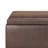 Owen 34"W Upholstered Mid-Century Modern Rectangular Flip-Top Ottoman with Tray Top-1559455264