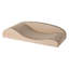 Griffoir pour chat Elmajian 23,75 po Coastal Cardboard Lounge Bed avec herbe à chat-1152484693