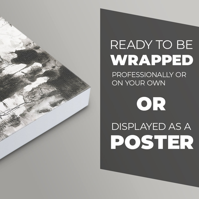 Disarray II - Impression sur toile seulement - NON-CADRE
