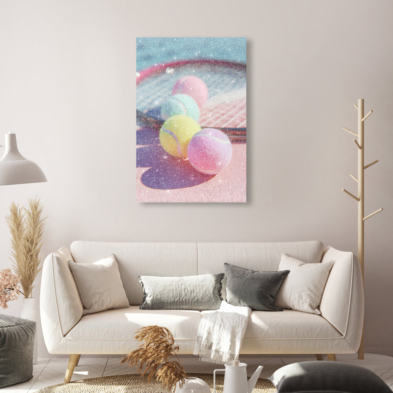 Candy Court Print by Oliver Gal, 24"H x 16"W, Gallery Wrapped