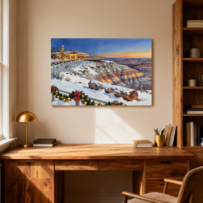 Cabane d'hiver de Noël, H 20 po x l 30 po