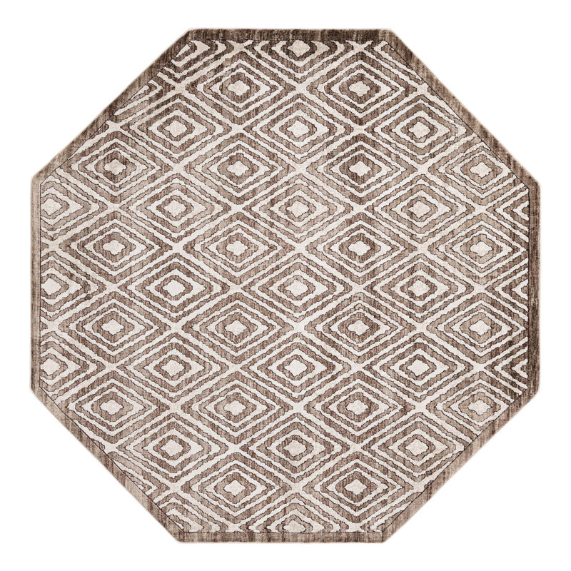 Amorrah Moroccan Indoor Rug, Octagon 7'10" x 7'10"
