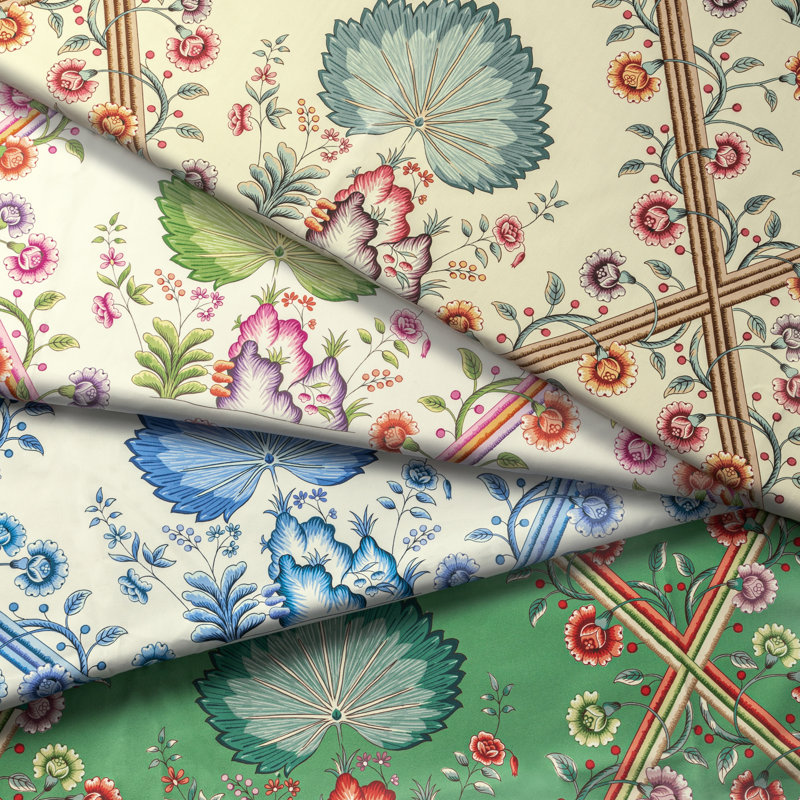 Louverne Loire 100% Cotton Fabric, Spring
