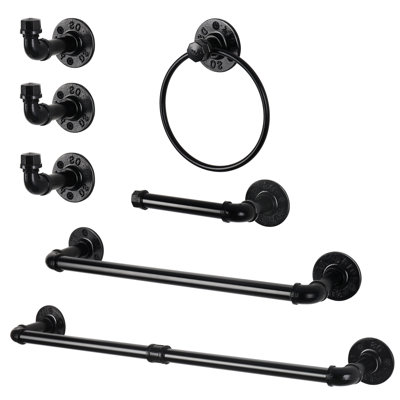 7 - Piece Bathroom Hardware Set