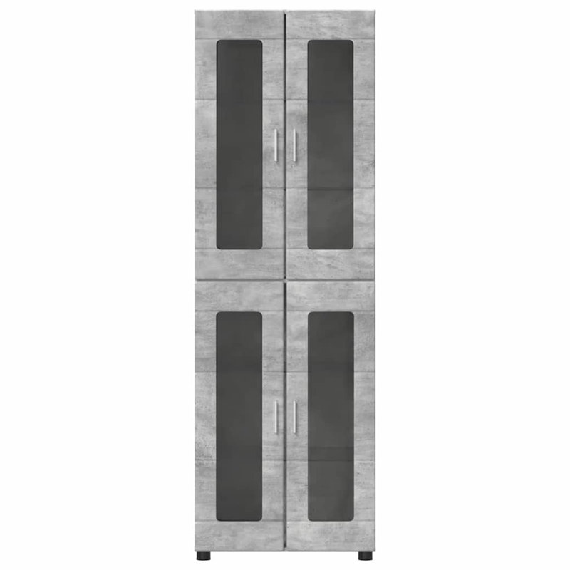 Tamoor Highboard Accent Chest, Concrete Grey