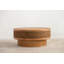 Table basse rétro en rotin et corde de chanvre avec fonction de rangement, adaptée aux restaurants, cuisines et salons, naturel-130095878