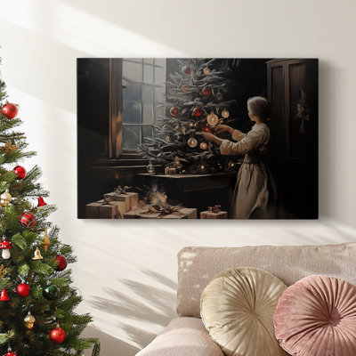 Art des Fêtes de Noël - Toile tendue avec châssis - Série 3-Lxxi