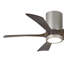 Irene Flushmount Light Kit 5 Blade LED Ceiling Fan-326228180-400583225-400726662