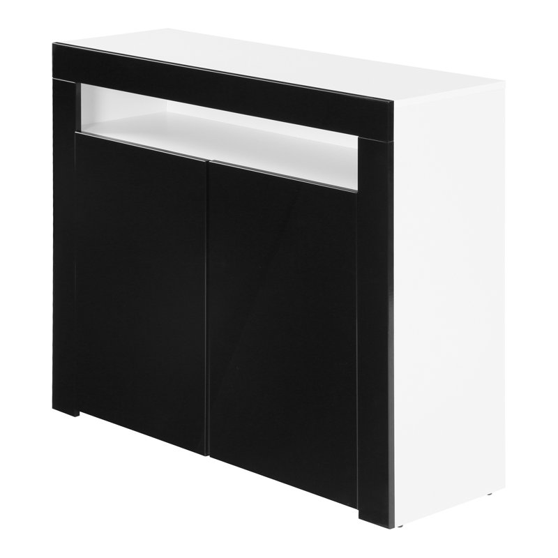 Dina 106.5cm Sideboard, Black, No