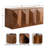 Wooden Wall Cabinet with Push-Close Doors-106331218