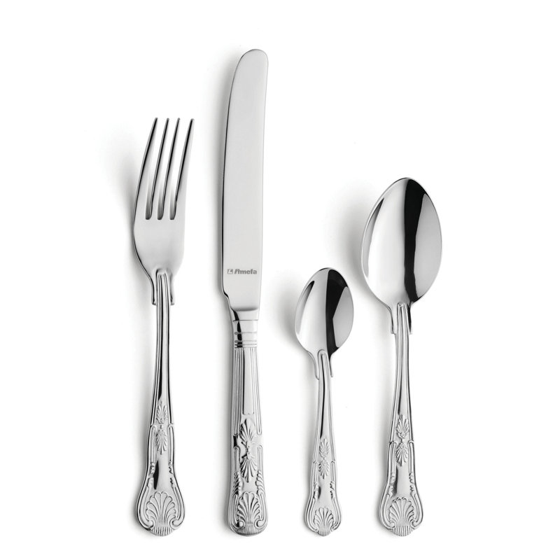 Kings Vintage 24 Piece Vintage Cutlery Set Service for 6