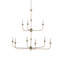 Nottaway 9 - Light LED Chandelier